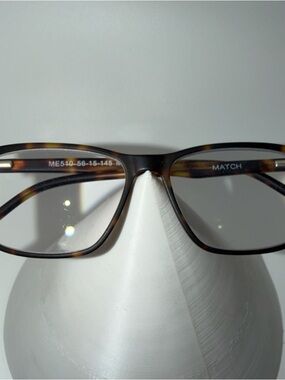 Match Eyewear ME510 DARK TORTOISE 56-15-145 Full Rim Eyeglasses Frame Only